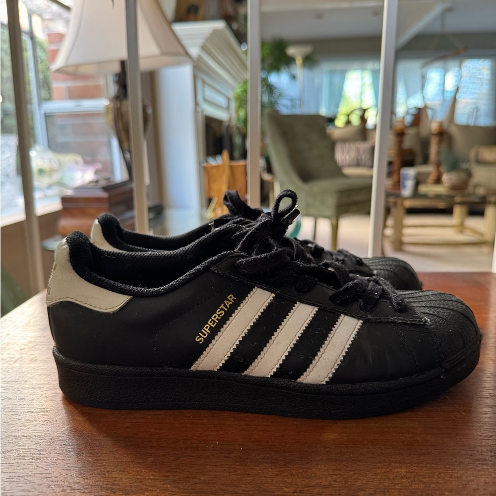 Adidas Superstar Black Sneakers